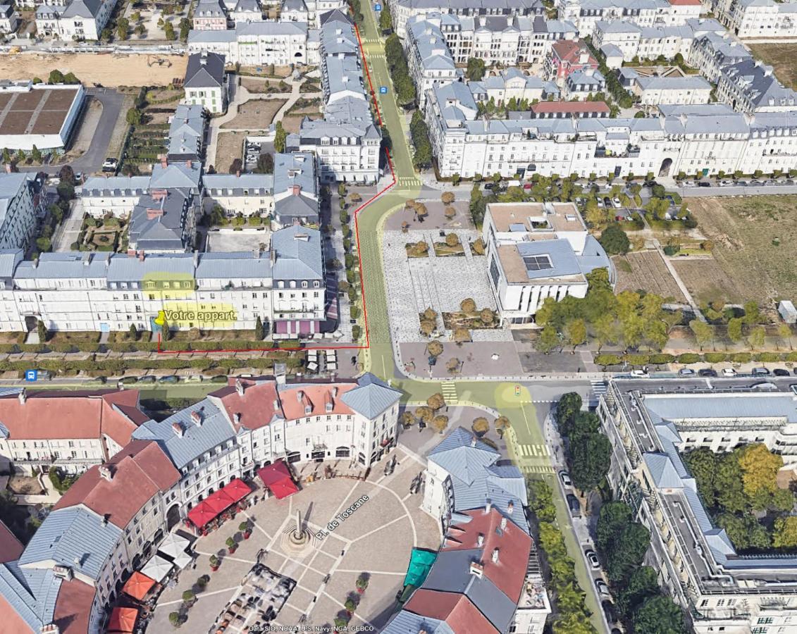 Appartement Familial Disney Val D'Europe La Vallee, Wifi Et Parking Serris Eksteriør bilde